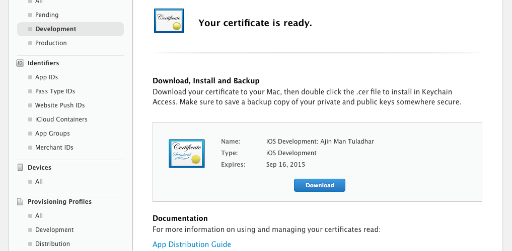 certificate_ready